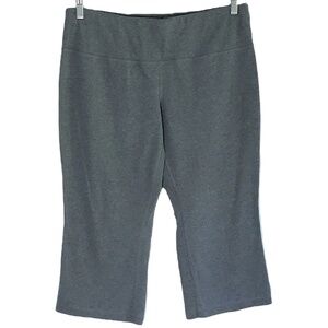 Athletic Works Gray XL Cropped Workout/Yoga Pants